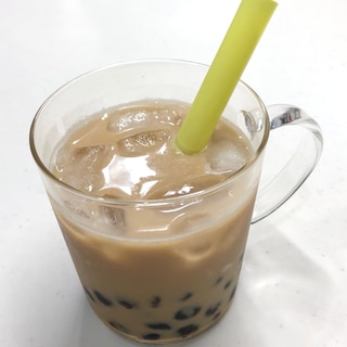 タピオカカフェオレ（冷凍焼けしたタピオカ使用）